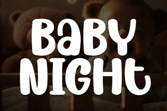 Baby Night Typeface: Adding Playful Energy to Editorial Design