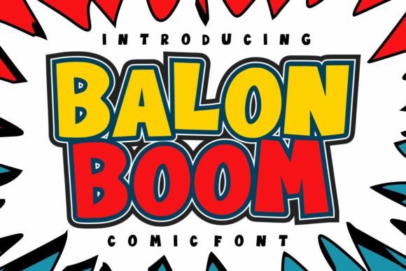 Balon Boom Typeface Review: A Comic Display Font for Bold Campaigns