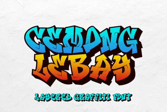 Cemong Lebay: A Display Font That Brings Urban Energy to Editorial Design