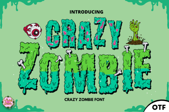 Crazy Zombie Font: A Spooky Yet Playful Typeface for Marketers
