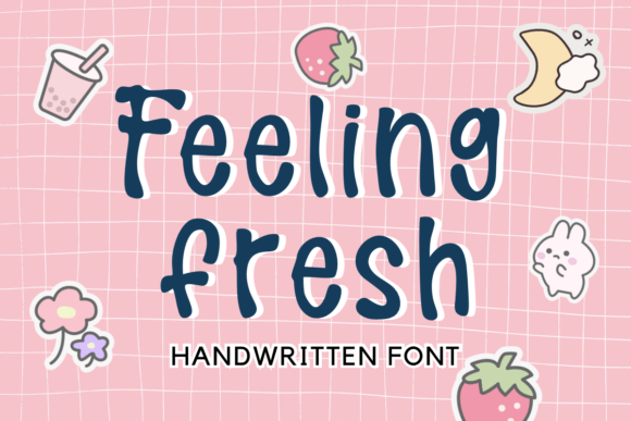 Feeling Fresh: A Handwritten Display Font for Authentic Brand Identity
