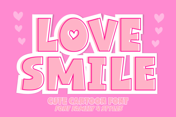 Love Smile: A Vivacious Display Font for Digital Branding