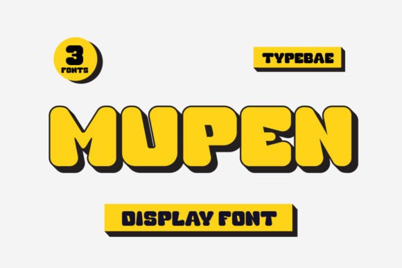 Mupen: A Bold Display Font for Editorial Impact