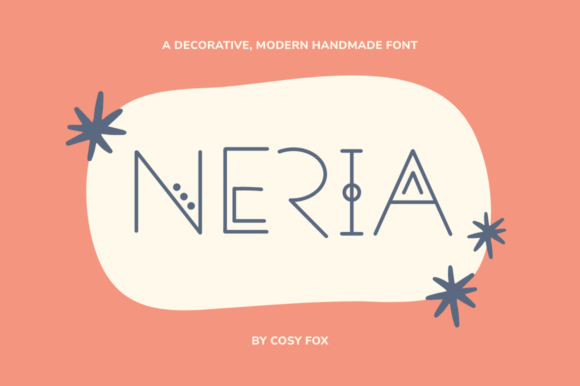 Neria Ornate: A Premium Display Font for Creative Makers