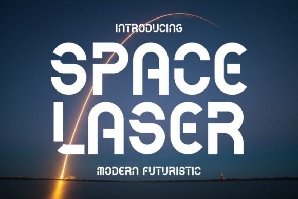 Space Laser: The Futuristic Display Font for Modern Branding