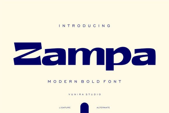 Zampa: The Bold Display Typeface That Elevates Campaign Visuals